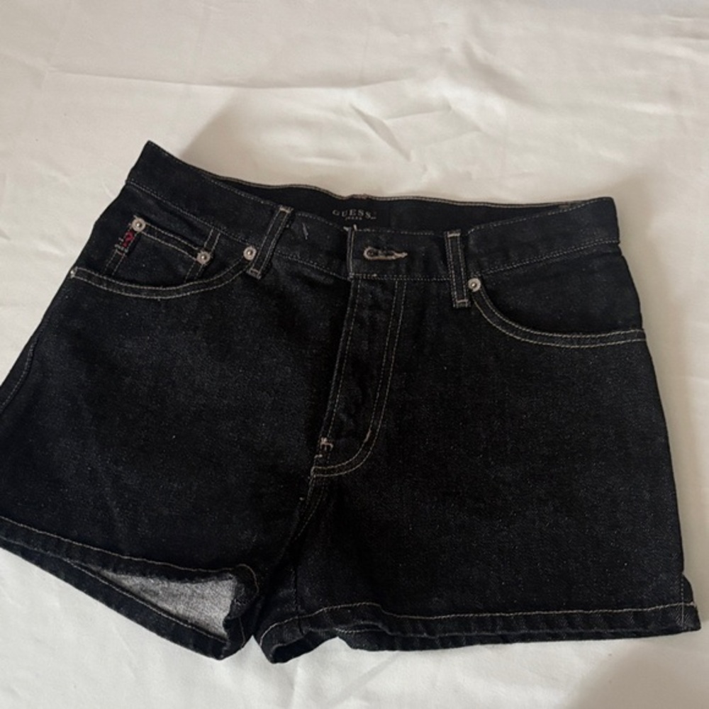 Guess Women's Dark Denim Jean Shorts, size 27